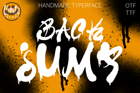 Back Jump: A Bold Graffiti Font for Crafters and Product Designers