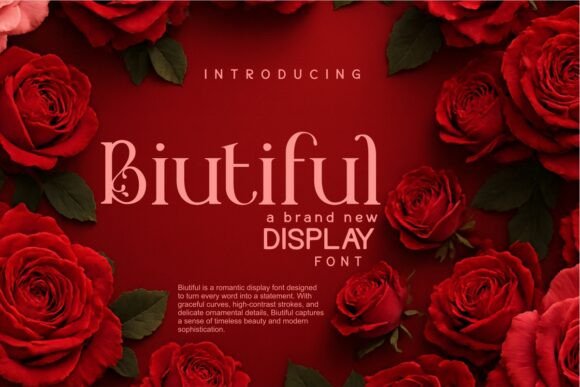 Biutiful: A Display Font That Elevates Small Business Branding