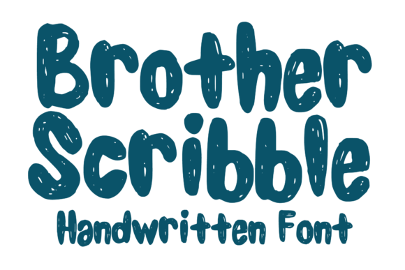 Brother Scribble: A Bold Handwritten Font for Campaign-Ready Creatives