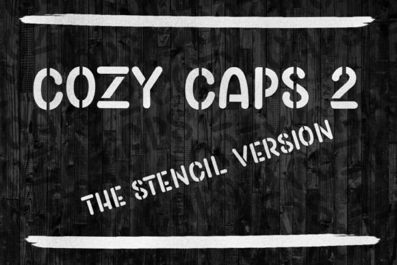 Cozy Caps 2: A Bolder Handwritten Display Font for Modern Web Design