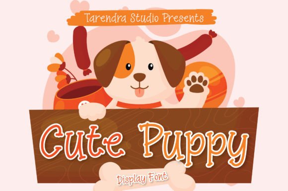 Cute Puppy: A Charming Display Font for Modern Editorial Design