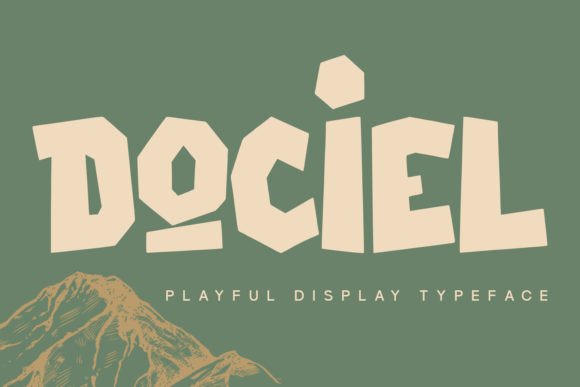 Dociel: A Designer’s Take on This Bold Display Font