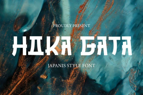Elevating Handmade Designs with the Hoka Gata Font