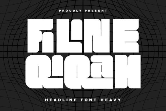 Filine Qiqah: A Bold, Fun Display Font for Creative Branding Projects