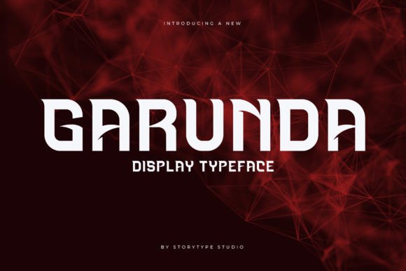 Garunda: A Stylish Display Font That Elevates Your Brand