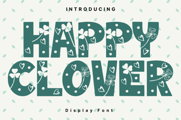 Happy Clover: A Whimsical Handwritten Font for Modern Web Design