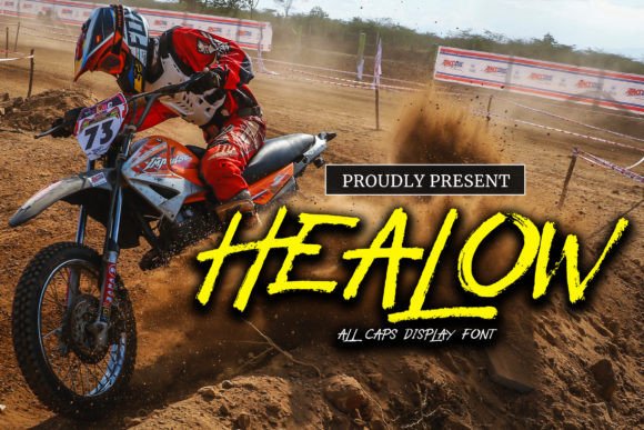 Healow: A Bold Display Font That Elevates Brand Identity