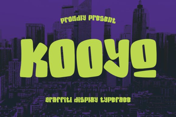 Kooyo: A Bold, Playful Typeface for Creative Editorial Design