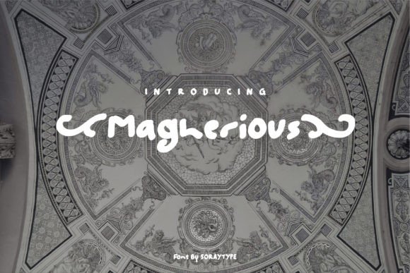 Magherious: A Handmade Display Font for Modern Web and Digital Design