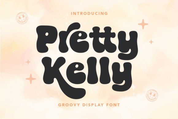 Pretty Kelly: A Groovy Typeface for Bold Brand Identities