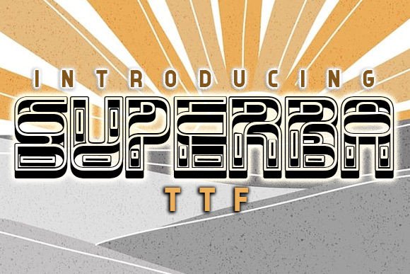 Superba: The Romantic Abstract 3D Typeface That Elevates Campaign Visuals