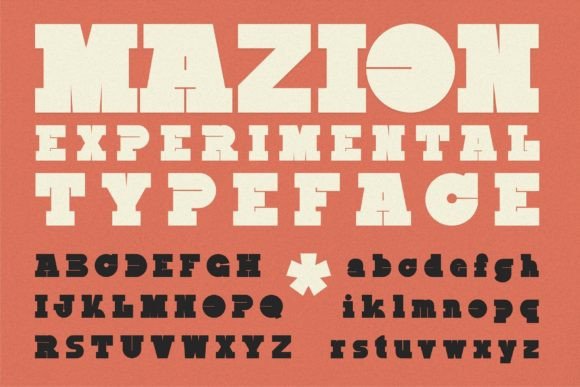 Using Mazion: A Bold Display Font for Real Branding Projects
