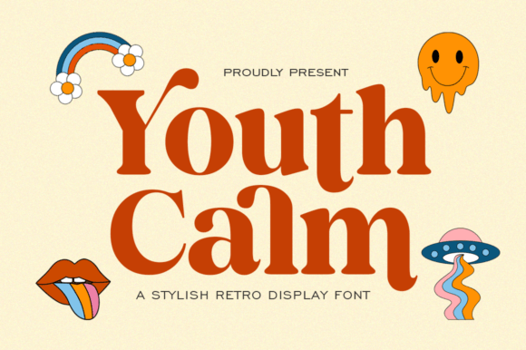 Youth Calm: A Retro Serif Font for Modern Web Design